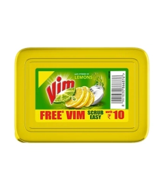 Vim Dishwash Bar, 500g + Rs.10 Scrubber Free